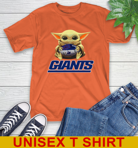 NFL Football New York Giants Baby Yoda Star Wars Shirt T-Shirt 5