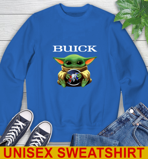 Star Wars Baby Yoda Hugs Buick Car Shirt 35