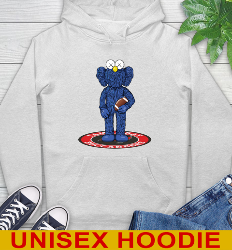 NFL Football Tampa Bay Buccaneers Kaws Bff Blue Figure Shirt Hoodie
