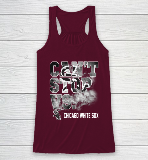 MLB Chicago White Sox Baseball Can't Stop Vs Chicago White Sox Racerback Tank 2