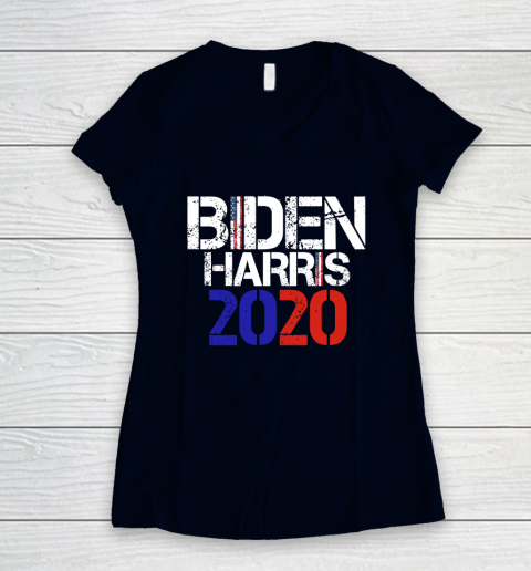 Biden Harris 2020 Women's V-Neck T-Shirt 2