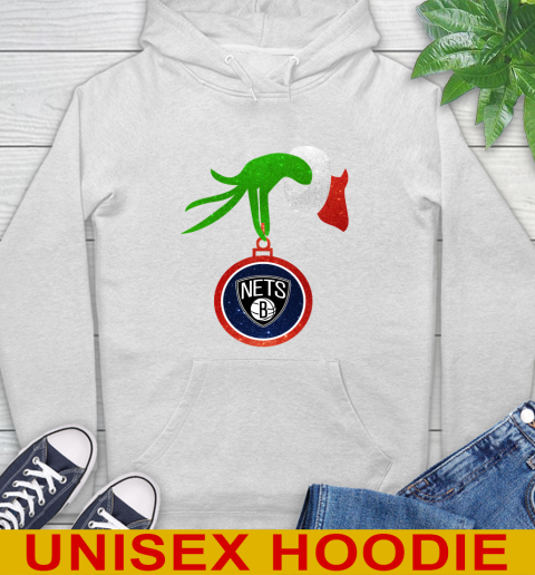 Brooklyn Nets Grinch Merry Christmas NBA Basketball Hoodie