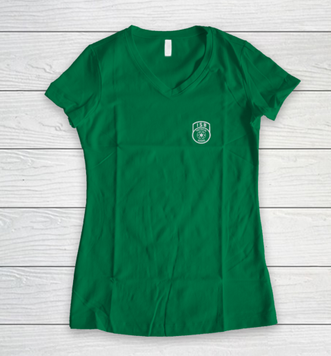 Tactical ISB Squad (print on front and back) Women's V-Neck T-Shirt 3