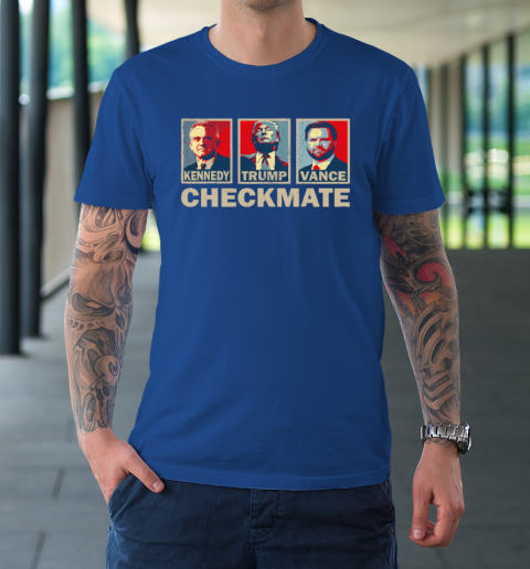 Trump Vance Kennedy Checkmate 2024 Election Republican T-Shirt 7