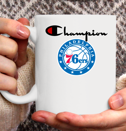 NBA Basketball Philadelphia 76ers Champion Shirt Ceramic Mug 11oz