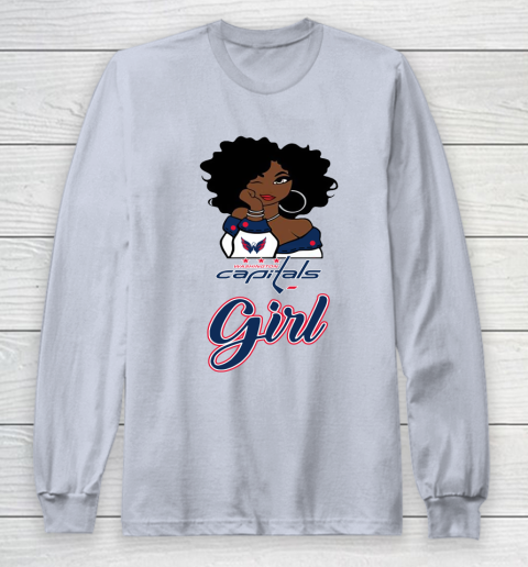 Washington Capitals Girl NHL Long Sleeve T-Shirt 6