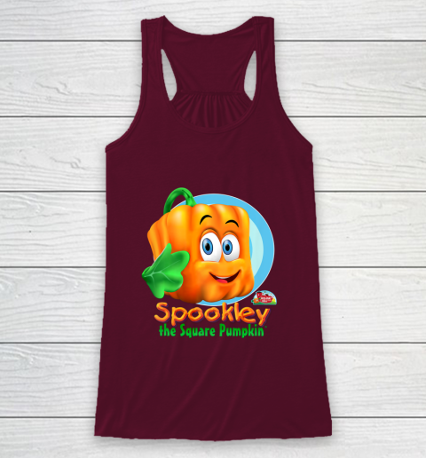 Spookley the Square Pumpkin Character Racerback Tank 3