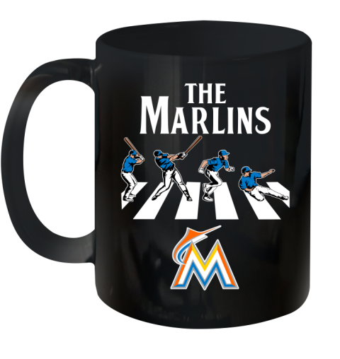 MLB Baseball Miami Marlins The Beatles Rock Band Shirt Ceramic Mug 11oz