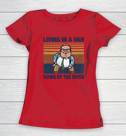 Matt Foley Living In A Van Down By The River Women's T-Shirt 7