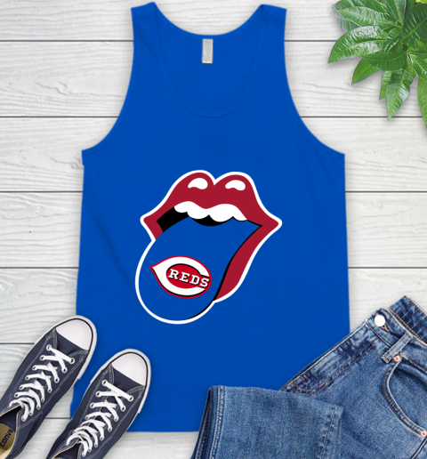 Cincinnati Reds MLB Baseball Lips I Root For My Team Adoring Fan 74