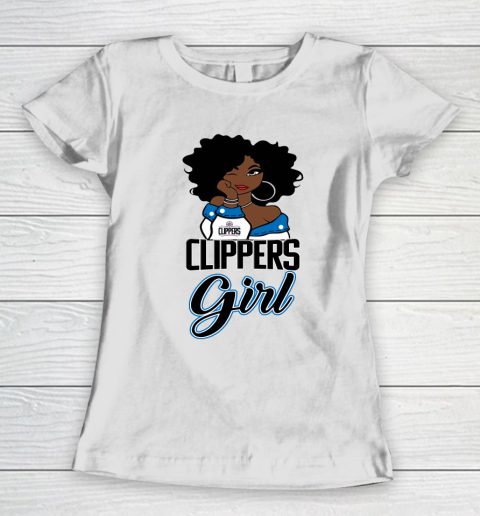 LA Clippers Girl NBA Women's T-Shirt 3