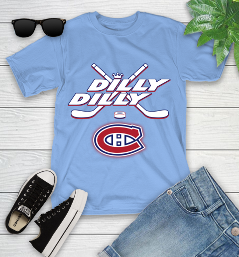 NHL Montreal Canadiens Dilly Dilly Hockey Sports Youth T-Shirt 11