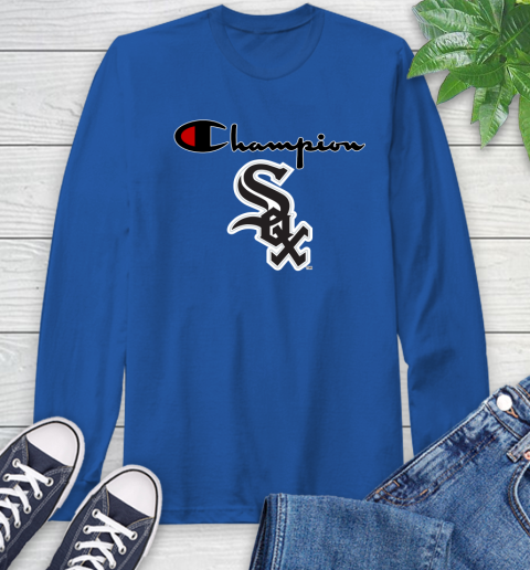 MLB Baseball Chicago White Sox Champion Shirt Long Sleeve T-Shirt 7