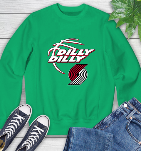 NBA Portland Trail Blazers Dilly Dilly Basketball Sports Sweatshirt 6