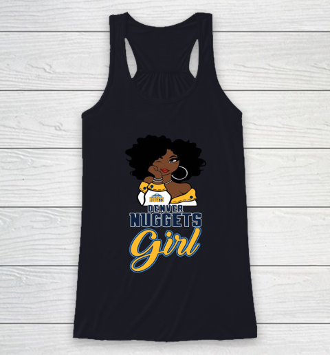 Denver Nuggets Girl NBA Racerback Tank 8