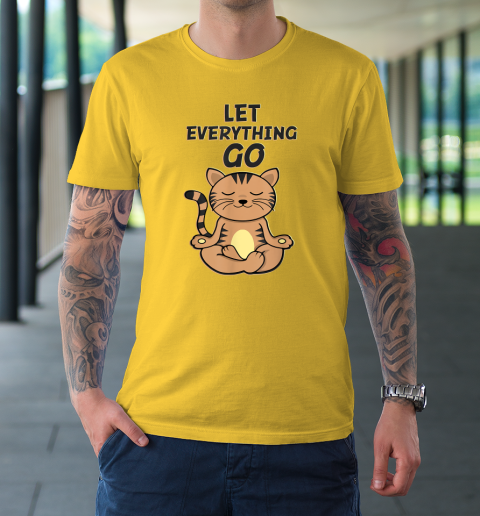 Yoga cat t shirt new arrivals