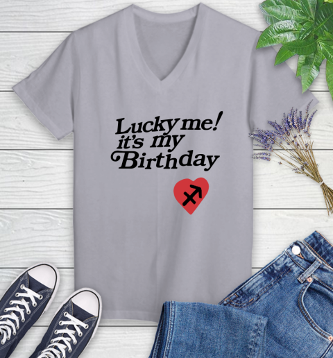 Lucky me it's my birthday shirt 60