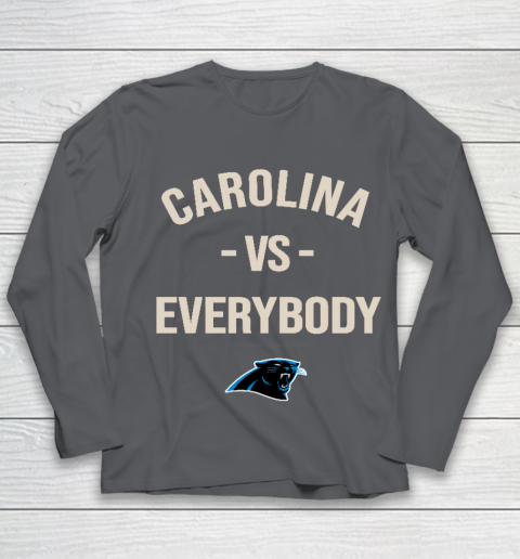 Carolina Panthers Vs Everybody Youth Long Sleeve 6