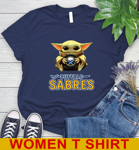 NHL Hockey Buffalo Sabres Star Wars Baby Yoda Shirt 100