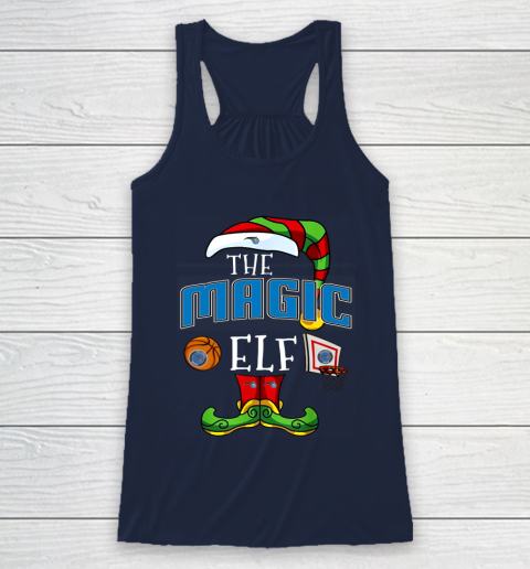 Orlando Magic Christmas ELF Funny NBA Racerback Tank 8