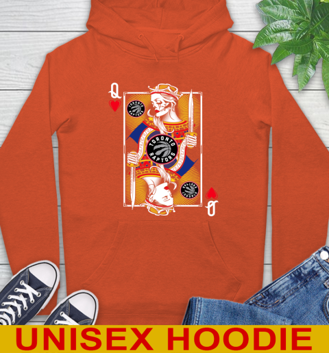 NBA Basketball Toronto Raptors The Queen Of Hearts Card Shirt Hoodie 4