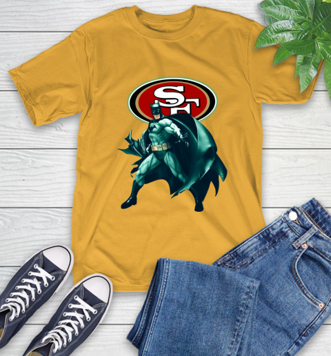 NFL Batman Football Sports San Francisco 49ers T Shirt Tee For Sports
