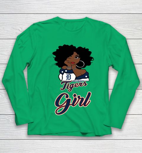 Detroit Tigerss Girl MLB Youth Long Sleeve 6