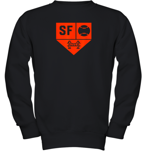 San Francisco Baseball Forever California State Youth Sweatshirt
