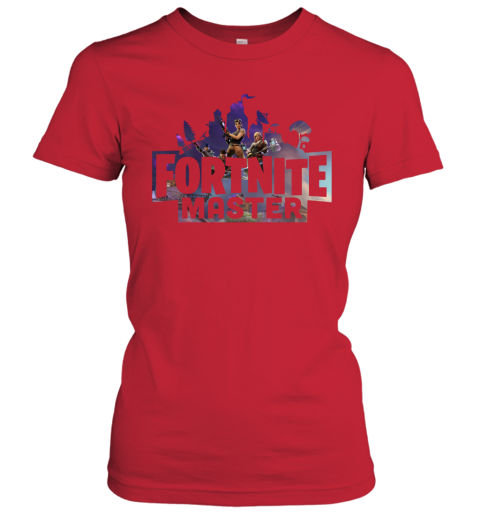 hwv0 fortnite master for pro gamers shirts ladies t shirt 20 front red