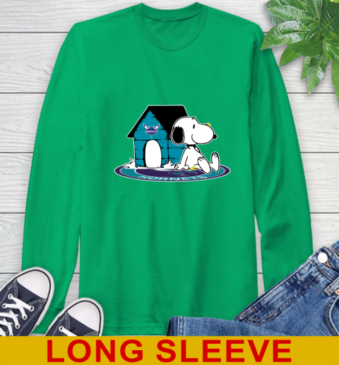 NBA Basketball Charlotte Hornets Snoopy The Peanuts Movie Shirt Long Sleeve T-Shirt 7