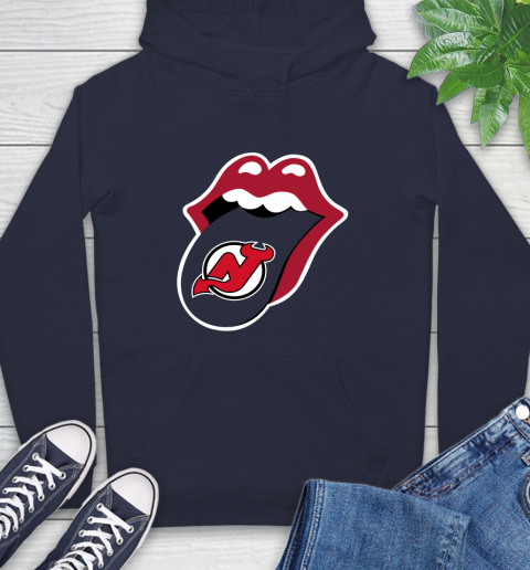 New Jersey Devils NHL Hockey Lips I Root For My Team Adoring Fan 16