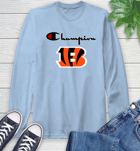 NFL Football Cincinnati Bengals Champion Shirt Long Sleeve T-Shirt 7 NFL Football Cincinnati Bengals Champion Shirt Long Sleeve T-Shirt - Image 7