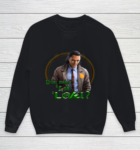 Marvel Loki What Makes Loki Youth Sweatshirt