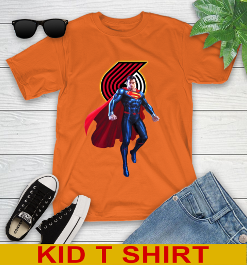 NBA Awesome Superman Basketball Sports Portland Trail Blazers 107