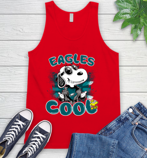 NFL Football Philadelphia Eagles Cool Snoopy Shirt Tank Top 5