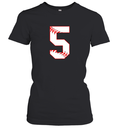 Cute Fifth Birthday Party 5th Baseball Shirt Born 2014 Women's T-Shirt