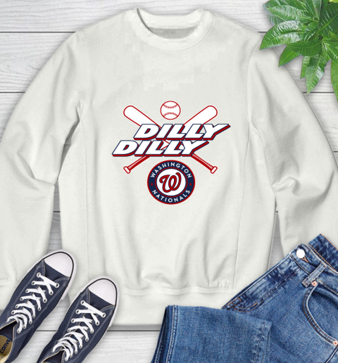 MLB Washington Nationals Dilly Dilly Baseball Sports Sweatshirt