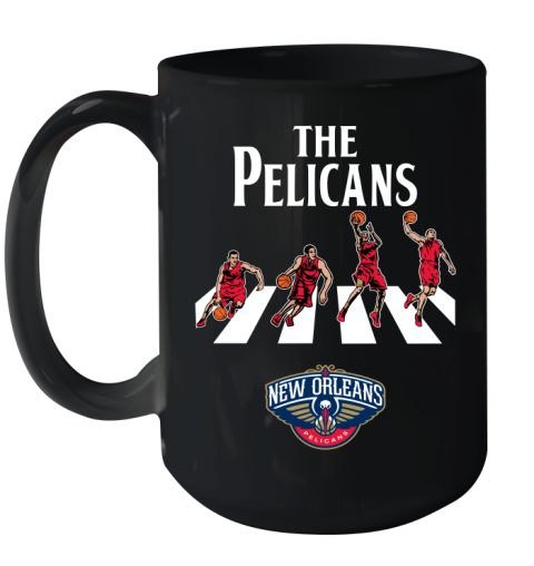NBA Basketball New Orleans Pelicans The Beatles Rock Band Shirt Ceramic Mug 15oz