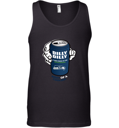 Bud Light Dilly Dilly! Los Seattle Seahawks Birds Of A Cooler Tank Top