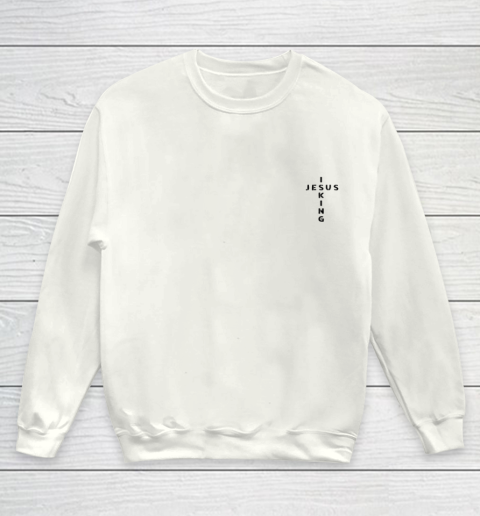 Jesus is King Cross Youth Sweatshirt