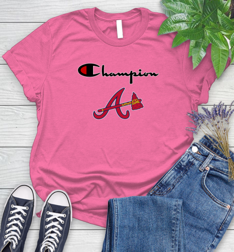 MLB Baseball Atlanta Braves Champion Shirt Women's T-Shirt 11