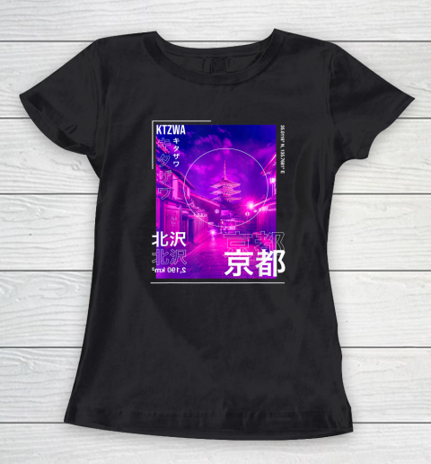 Japanese Streetwear Retro Vibes Aesthetic Tokyo Cyberpunk Women's T-Shirt