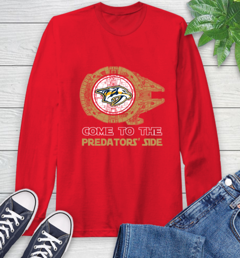 NHL Come To The Nashville Predators Wars Hockey Sports Long Sleeve T-Shirt 11