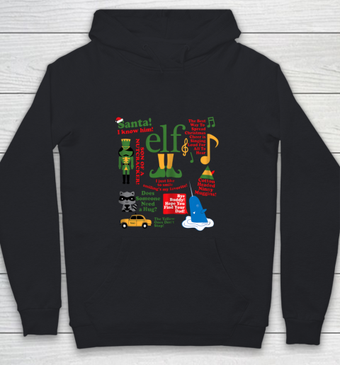Elf The Movie Funny Christmas Youth Hoodie