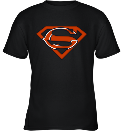 We Are Undefeatable The Chicago Bears x Superman NFL Youth T-Shirt