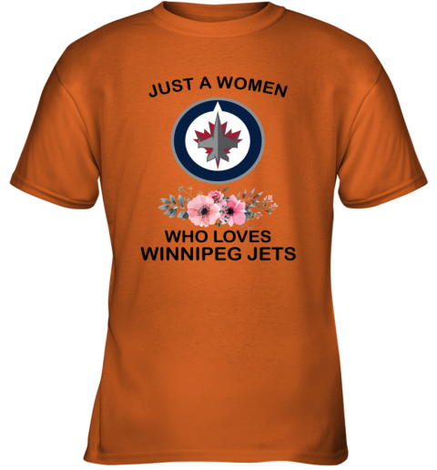 Just A Woman Who Loves Winnipeg Jets - Rookbrand