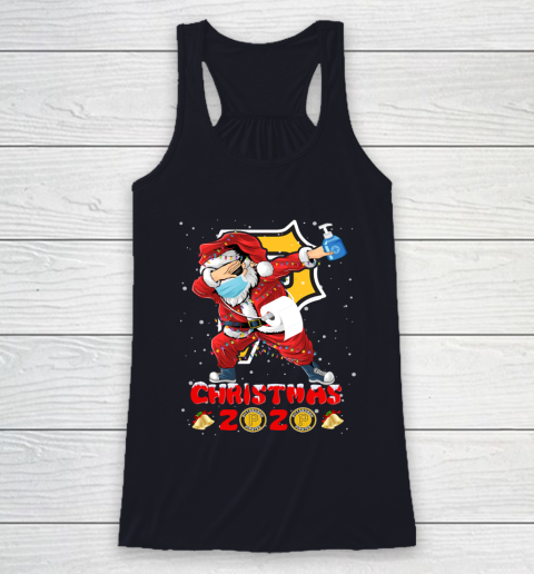 Pittsburgh Pirates Funny Santa Claus Dabbing Christmas 2020 MLB Racerback Tank 7