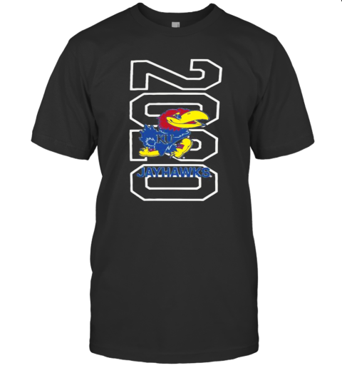2020 Kansas Jayhawks Basketball Logo T-Shirt