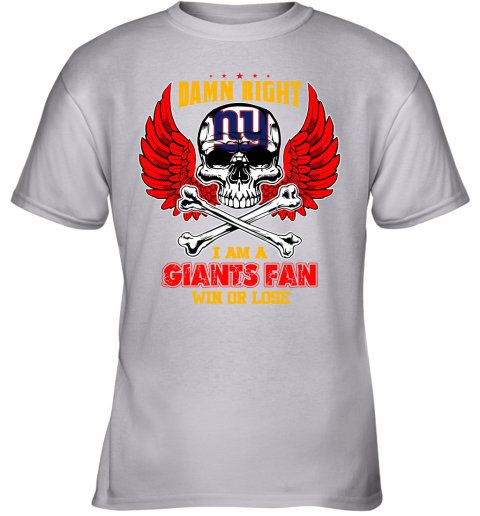 Youth Heathered Gray New York Giants Line T-Shirt