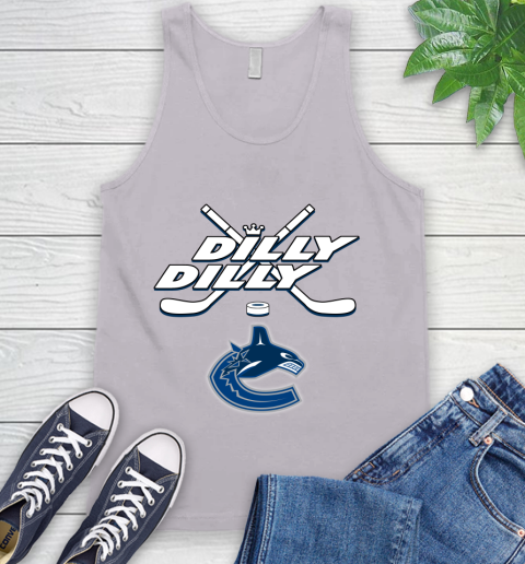 NHL Vancouver Canucks Dilly Dilly Hockey Sports Tank Top 5 NHL Vancouver Canucks Dilly Dilly Hockey Sports Tank Top - Image 5